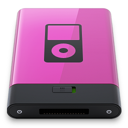 Pink iPod B Icon 256x256 png